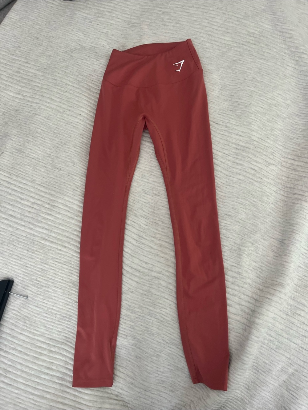 Gymshark High-Waist Rust Seamless Leggings